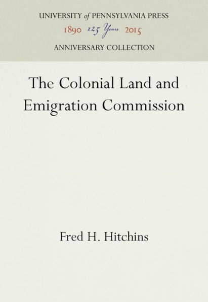 The Colonial Land and Emigration Commission