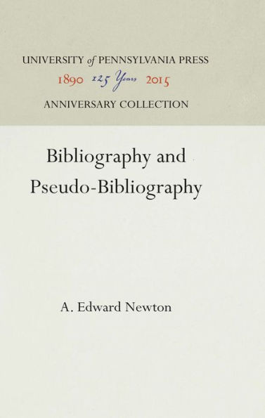 Bibliography and Pseudo-Bibliography