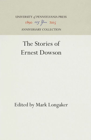 The Stories of Ernest Dowson