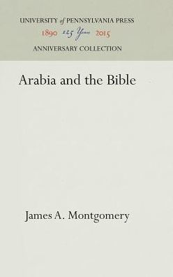 Arabia and the Bible