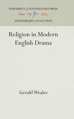 Religion in Modern English Drama