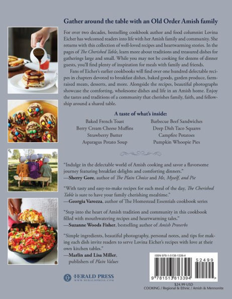 The Cherished Table: Recipes and Stories from an Amish Kitchen