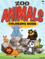 Zoo Animals Coloring Book Animals: All Ages Coloring Books