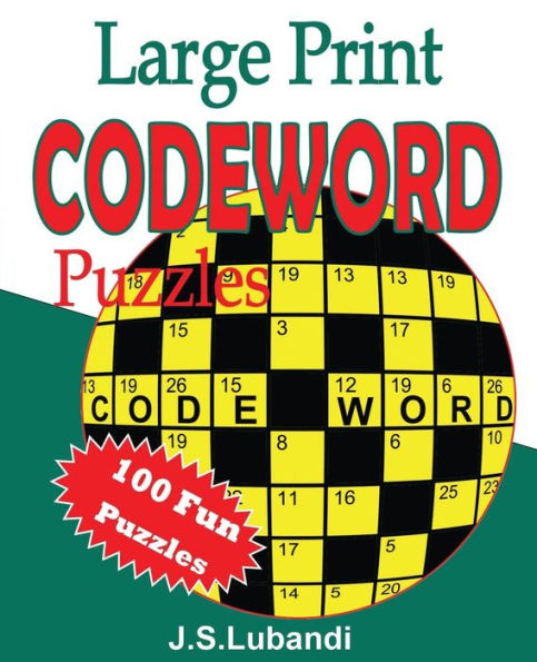 Large Print Codeword Puzzles