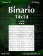 Binario 14x14 - Difícil - Volume 10 - 276 Jogos