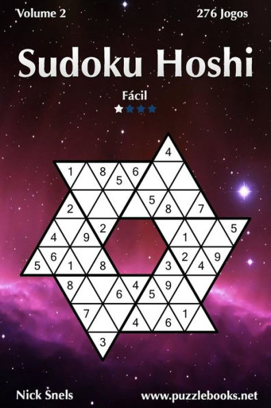 Sudoku Hoshi - Fácil - Volume 2 - 276 Jogos