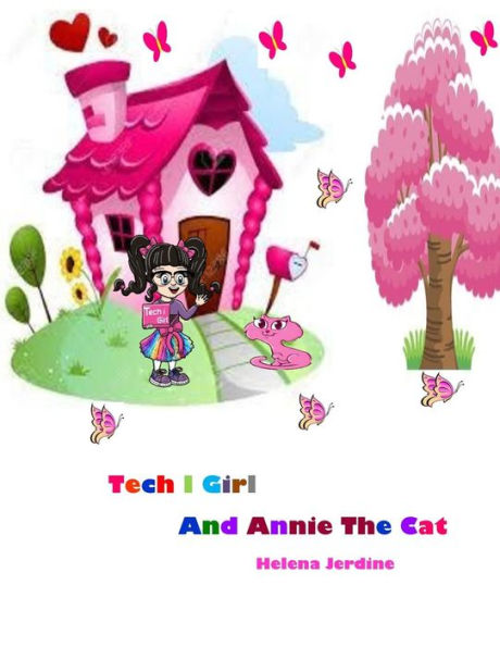 Tech i Girl and Annie The Cat