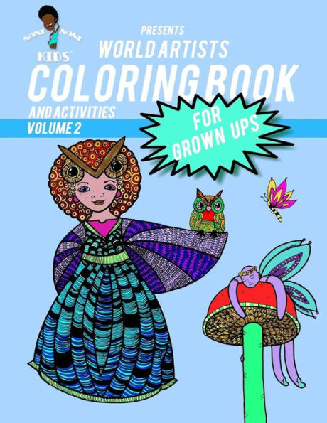 Nani Nani Kids: World Artist Coloring Book and Activities: Adult Coloring Book