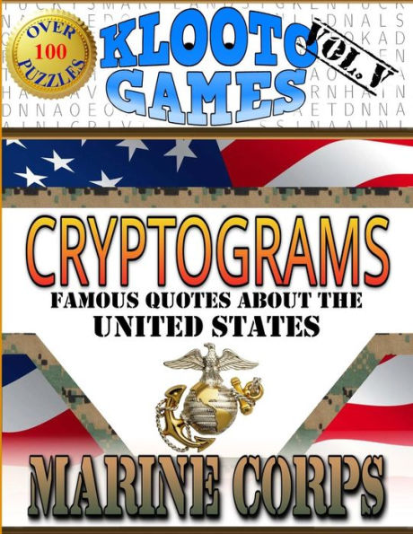 KLOOTO Games CRYPTOGRAMS Vol. V: Marine Corps Edition