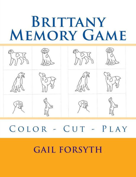 Brittany Memory Game: Color - Cut - Play