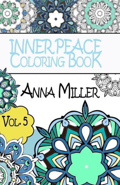 Inner Peace Coloring Book Pocket Size - Anti Stress Art Therapy Coloring Book: Beach Size Healing Coloring Book