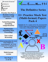 Title: 11+ Practice Mock Pack 4, Author: A Matalia
