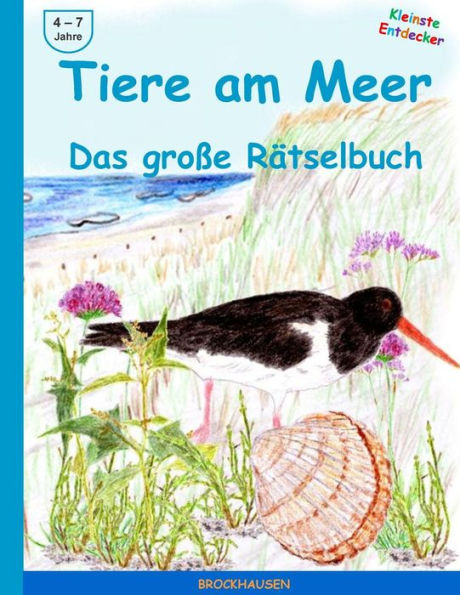 Tiere am Meer - Das große Rätselbuch: Farbausgabe