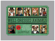 Title: Dressed Animals - Sticker Box: 166 Fantastically Dressed, Coiffed, and Be-Hatted Animals Stickers in a Variety of Shapes and Sizes, Author: Laughing Elephant