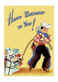 Title: A Little Cowboy Lassos Some Gifts, Author: Laughing Elephant