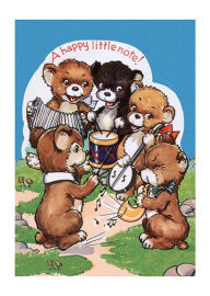 Title: Baby Bear Musical - Birthday Greeting Card, Author: Laughing Elephant