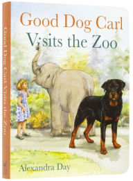 Download free pdf books for ipad Good Dog Carl Visits the Zoo - Board Book 9781514990032 (English literature) MOBI ePub PDB by 