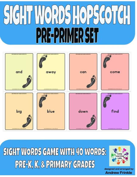 Sight Words Hopscotch Pre-Primer Set