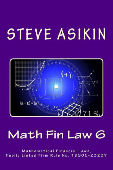 Math Fin Law 6: Mathematical Financial Laws, Public Listed Firm Rule No. 19905-23237