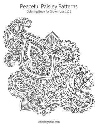 Download Peaceful Paisley Patterns 1 2 Coloring Book For Grown Ups By Nick Snels Paperback Barnes Noble