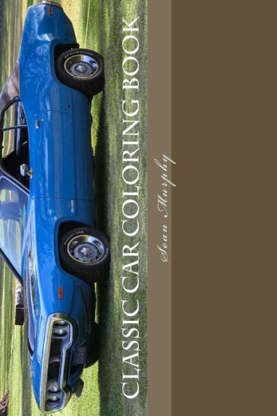 Classic Car Coloring Book