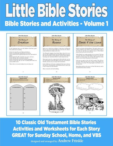 Little Bible Stories: Bible Stories and Activities