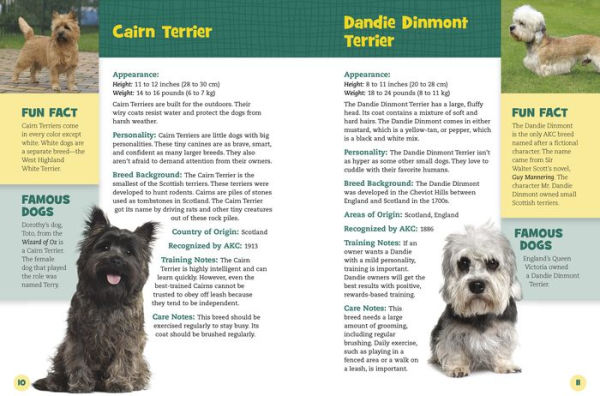 West Highlands, Scotties, and Other Terriers