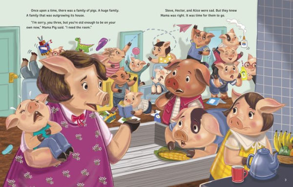 What's The Matter with Three Little Pigs?: Fairy-Tale Physics of
