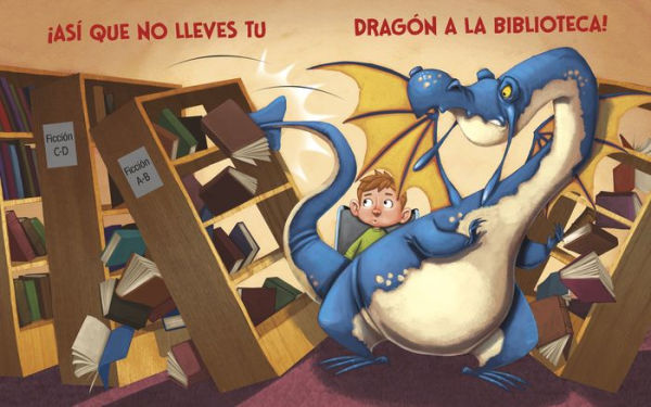 No lleves tu dragón a la biblioteca