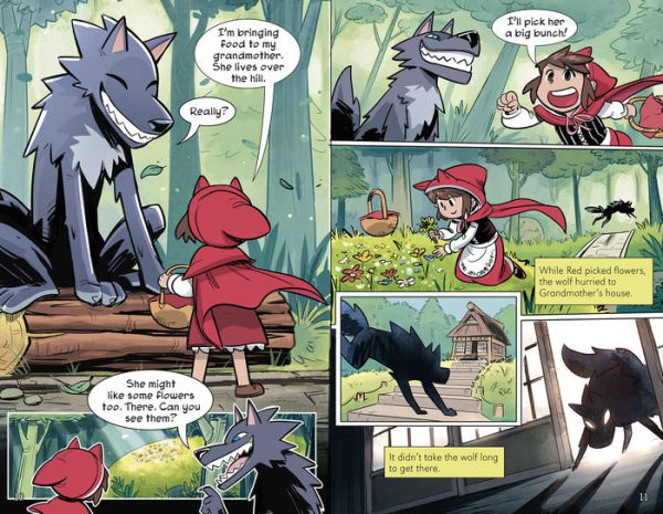 Red Riding Hood: A Discover Graphics Fairy Tale