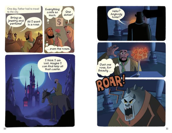 Beauty and the Beast: A Discover Graphics Fairy Tale