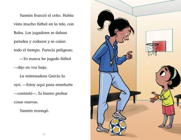 Yasmin la estrella de fútbol