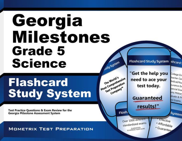 Georgia Milestones Grade 5 Science Flashcard Study System