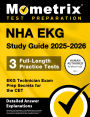 Nha EKG Study Guide 2025-2026 - 3 Full-Length Practice Tests, EKG Technician Exam Prep Secrets for the CET: [Detailed Answer Explanations]