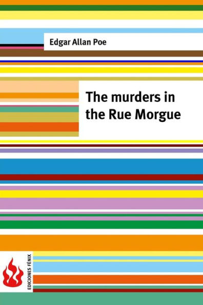 The murders in the Rue Morgue: (low cost). limited edition