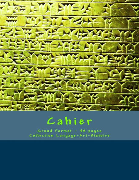Cahier - Grand Format - 48 pages