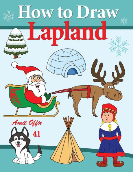 How to Draw Lapland: Travel Activity for Kids
