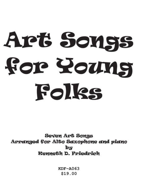 Art Songs for Young Folks