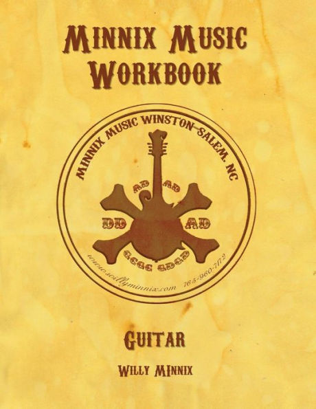 Minnix Music Workbook Guitar: Guitar Workbook