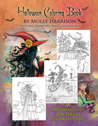 Title: Halloween Coloring Book: by Molly Harrison, Author: Molly Harrison