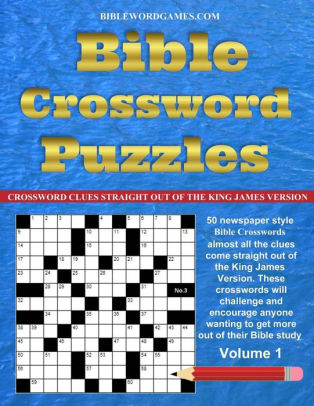 Bible Crossword Puzzles Volume 1 by Gary Watson Paperback Barnes