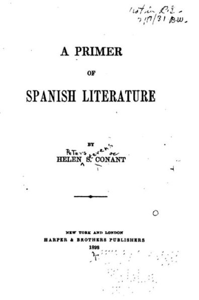 A Primer of Spanish Literature