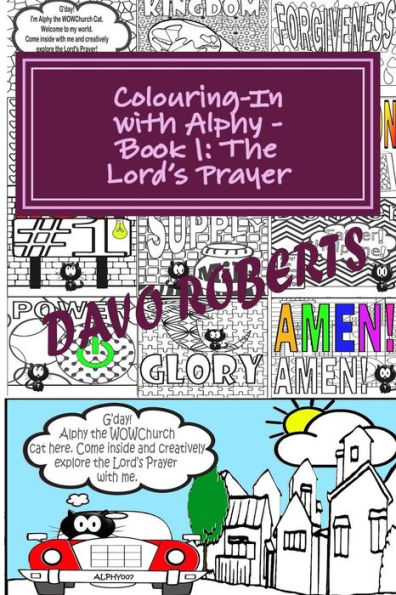 Lord's Prayer - Colouring In with Alphy: Handy Size