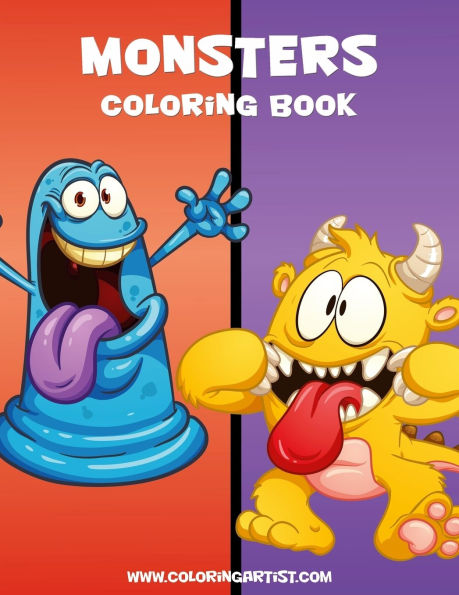 Monsters Coloring Book 1