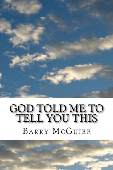 God Told Me To Tell You This