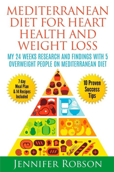 Mediterranean Diet For Heart Health and Weigth Loss: My 24 Weeks Research and Findings With 5 Overweight People on Mediterranean Diet