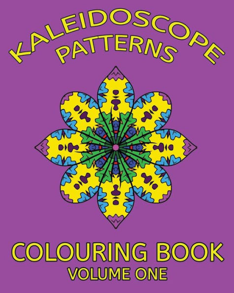 Kaleidoscope Patterns Colouring Book