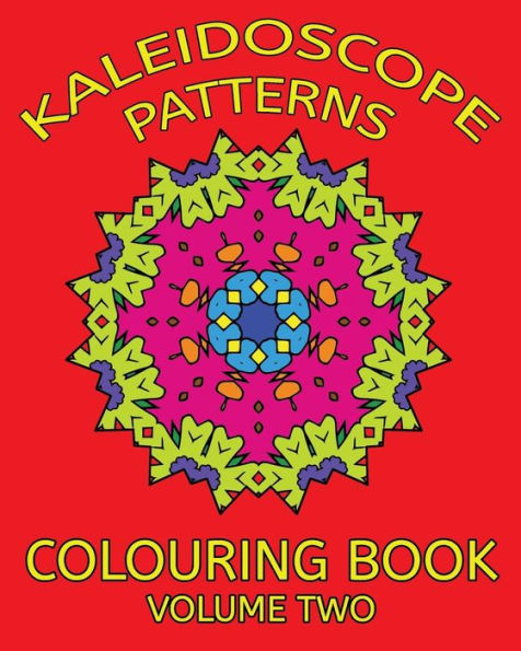 Kaleidoscope Patterns Colouring Book