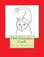 Owl Christmas Cards: Do It Yourself