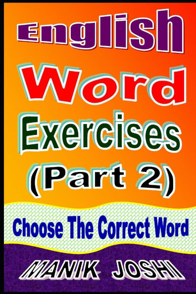 English Word Exercises (Part 2): Choose the Correct